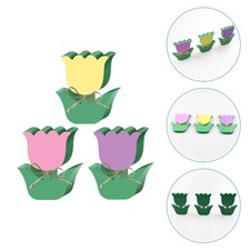 3 piezas decoraciones para sala de estar hogar letreros de resorte y suministros de fiesta