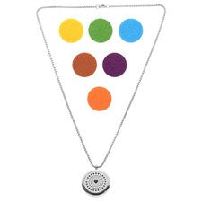 Collar Difusor Decorativo Colgante Aromaterapia Perfume Aceite Esencial
