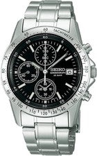SEIKO SPIRIT Cronógrafo SBTQ041 Reloj Pulsera Calendario 10 ATM JPN