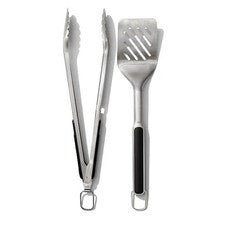 Juego de giradores y pinzas para parrilla OXO Good Grips