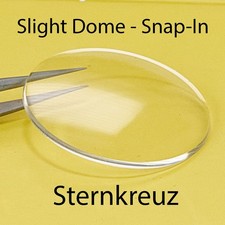 Reloj STERNKREUZ Snap In Acrílico Cúpula Cristal Repuesto 22mm-50mm