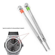 Herramienta de reparación de relojes de acero inoxidable de alta calidad para destornillador especial Hublot