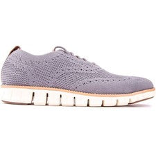 Zapatos casuales para hombre Cole Haan Zerogrand Wing Tip gris