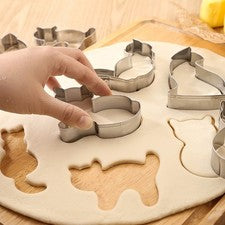 Urlaub Backen 9-teiliges für SCHNEIDER Set Edelstahl Formen Rostfrei