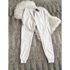 Joggers de moda grises para hombre talla XL - cordón - correr - ropa deportiva