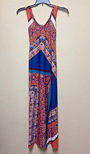 Maxi Vestido Moda Nova Para Mujer Fun Times - Combo Naranja - Talla S - Nuevo con Etiquetas
