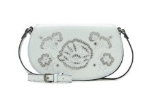 Nuevo Bolso Bandolera Patricia Nash Mujer Lydie French Encaje Blanco