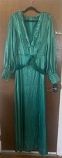 Maxi vestido verde para mujer Fashion Nova, talla 2X