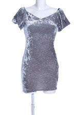 Vestido de verano New Look sin hombros mujer gris talla 38 casual