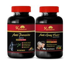 Parásito humano - COMBO ANTI CANAS - ANTI PARÁSITO - complejo coenzima b avanzado