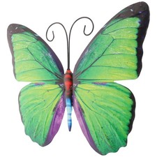 Mariposa Decoración de Pared Colgante de Hierro Arte de Pared Decoración para Hogar