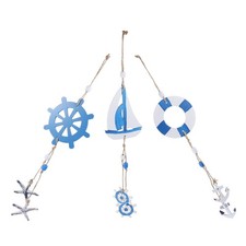 3 Piezas Adornos de Pared para Salón Decoración Colgante Hogar Mediterráneo