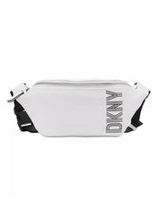Bolso Bandolera DKNY Tilly Unisex Blanco Mediano con Cremallera O/S (Precio de venta sugerido por el fabricante $148)