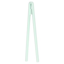 Pinzas para tostar de silicona de 8,7", pinza de cocina utensilio de cocina, verde claro