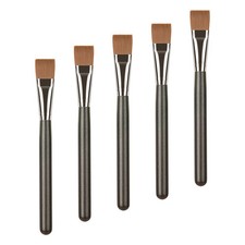 Cepillos de máscara de barro facial flexible 5 piezas herramientas de belleza facial para salón de belleza en el hogar