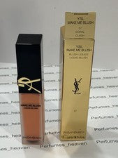 Rubor líquido YSL Yves Saint Laurent Make Me Blush 57 Coral Clash 15 ml con caja