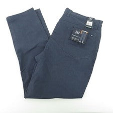 Pantalones ajustados Gap para hombre de 5 bolsillos 40x32 sarga elástica estilo clásico azul nuevos con etiquetas $80