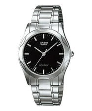 CASIO MTP-1275D-1ADF OROLOGIO UOMO ACCIAIO NERO 36mm SOTTOCOSTO