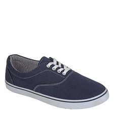 Zapatos de plataforma Dek M 676 unisex con 4 ojales con cordones de lona