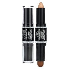 MegaGlo, barra de contorno de doble extremo, medio/bronceado, 0,28 oz (8 g)