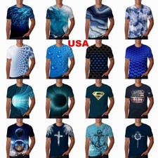 Hombres Camiseta Novedad Divertida Genial Estampado Gráfico Moda Verano Camiseta Ultra Suave