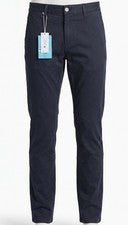 Pantalones chinos relajados Five Four Corona Same azul marino talla 34x34 nuevos con etiquetas estilo de jeans para homb