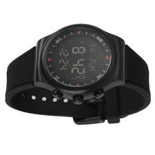 Nuevo Reloj Moderno Deportivo Azan Musulmán Negro Todo el Mundo Tiempo de Oración Brújula Alarma Caliente