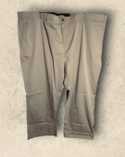 Pantalones chinos grandes altos tostados para hombre 56 x 30 Good Fellow rectos