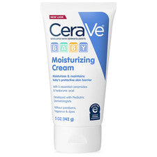 Crema hidratante suave para bebé CeraVe cuidado barrera de la piel bañera de 5 oz nueva