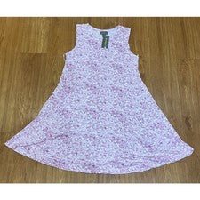 Vestido chanclas sin mangas estampado pequeño Style&Co para mujer PL