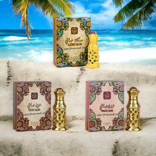 Aceite de perfume Oud Safi + Ward Safi + Musk Safi (paquete de 3) / Attar de Naseem Emiratos Árabes Unidos
