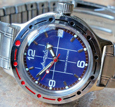 Reloj de pulsera automático mecánico Vostok Amphibian Diver 420331