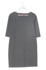 Vestido sudadera s.Oliver talla 36 gris claro casual ajuste holgado