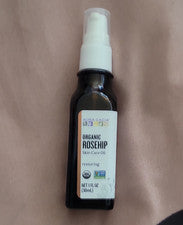 Aceite botánico puro para el cuidado de la piel facial restaurador rosa mosqueta orgánico Aura Cacia 1 fl oz
