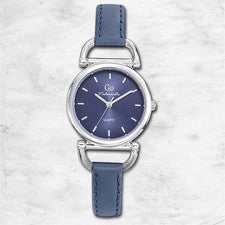 Girl Only Go Mujer Reloj Pulsera de Cuarzo Piel Azul