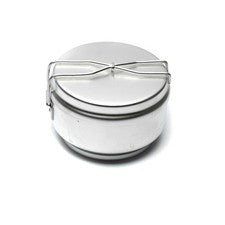 Utensilios de cocina checos originales ejército aluminio camping Bushcraft