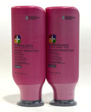 2 x Acondicionador Pureology Smooth Perfection 8,5 fl oz Etiqueta Ligeramente Dañado