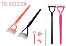 Nueva Belleza Maquillaje Separador de Pestañas Pestañas Metal Cepillo Peine Rímel Elevación Rizo Herramienta