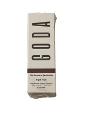 Perfume con infusión de feromonas Goda For Her sellado 0,5 fl oz 15 ml ea vegano jazmín