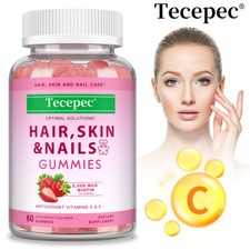 Apoya cabello, piel + uñas - 60 gomitas - reparación barrera cutánea