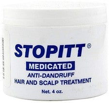 Tratamiento medicado anticaspa para cabello y cuero cabelludo Stopitt, 4 onzas NUEVO