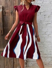 Vestido Para Mujer Clásico, Elegante Y De Moda.M