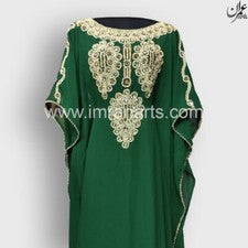 Vestido árabe de boda ImranArts-D70 caftán marroquí elegante Farasha étnico Abaya