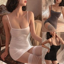 Mode Heißer Verkauf Kleider Damen Einheitsgröße Polyester Mesh Minikleid