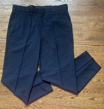 Pantalones negros United Uniform para hombre talla 44 estilo 10149 corte 181