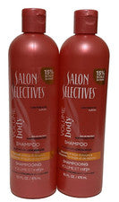 Champú Salon Selectives Color Protect Boost Volume Lemongrass 16,1 oz Lote de 2