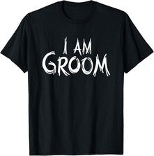 Camiseta Para Hombre I AM GROOM Divertida Camisa Para Despedida de Soltero