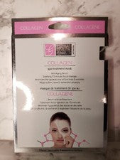 Paquete de 2 mascarillas antienvejecimiento Global Beauty Care Premium colágeno spa