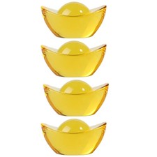 4 Piezas Accesorios Decorativos para el Hogar Estante Adornos Decoraciones Salón