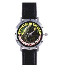 RELOJ COLECCIONISTA AMERICAN FLYER TRAINS: MODELO, JUGUETE, MOTOR, ¡RARO COLECCIONABLE!